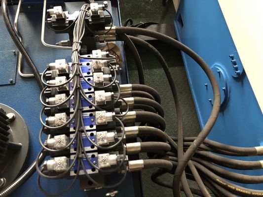सीएनसी पत्र स्टेनलेस स्टील फ्लैट बार झुकने मशीन 420 मिमी