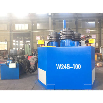 42CrMo क्षैतिज पाइप बेंडर Q235A कोण आयरन रोलिंग मशीन 460mm