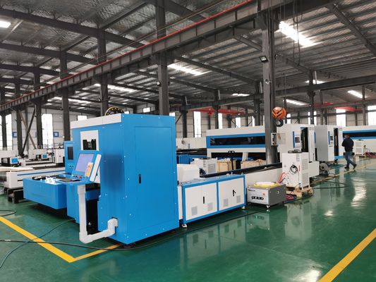 10 मिमी हल्के स्टील के लिए आईपीजी फाइबर लेजर सीएनसी काटने की मशीन 1000W